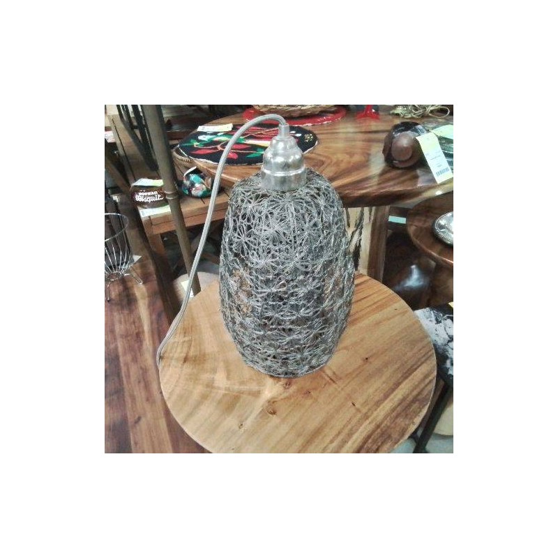 SUSPENSION METAL DOUBLE CLOISON FILS