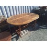 TABLE DE JARDIN TECK 1 ALL INT