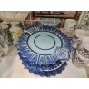 LOT 6 ASSIETTES POISSON HENRIOT ANC BLEU