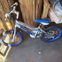 VELO ENFANT GITANE BLEU GRIS