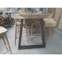 7/BARS02-MANGE DEBOUT SUAR 225*83-138*105 CM PLATEAU 8 CM