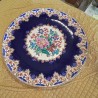 PLAT ROND LONGWY FLEURI MODELE RENAISSANCE