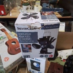 VENTILATEUR POÊLE CHEMINÉE 