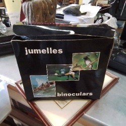 PAIRE JUMELLES DIAMANT 8 X 40 + BOITE BB