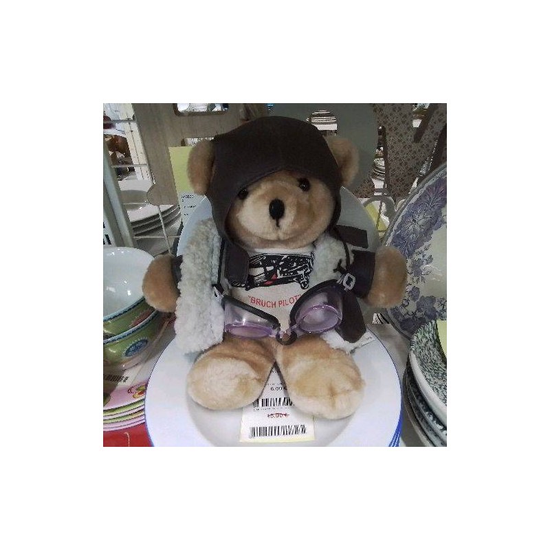 PELUCHE OURS PILOTE