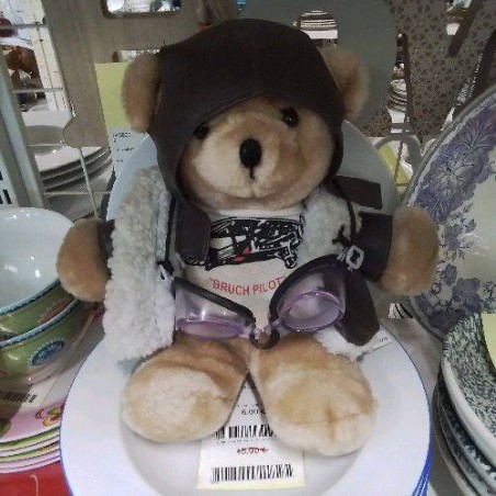 PELUCHE OURS PILOTE