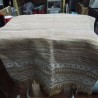 TAPIS BEIGE BLC FRANGES PM
