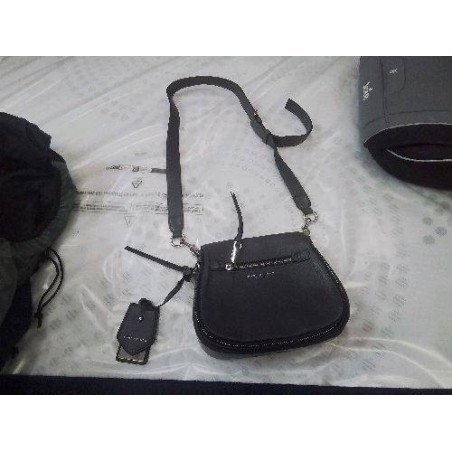 SAC À MAIN CUIR GRIS MARC JACOBS