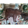 OURS BOIS SCULPTÉ