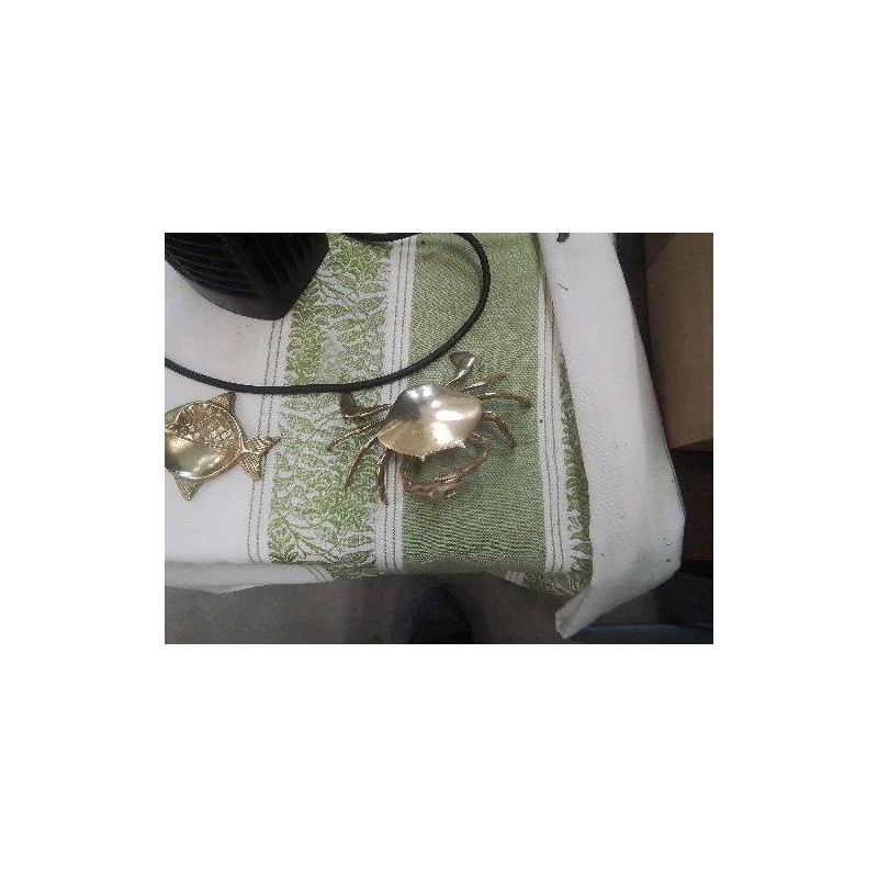 CRABE CENDRIER LAITON