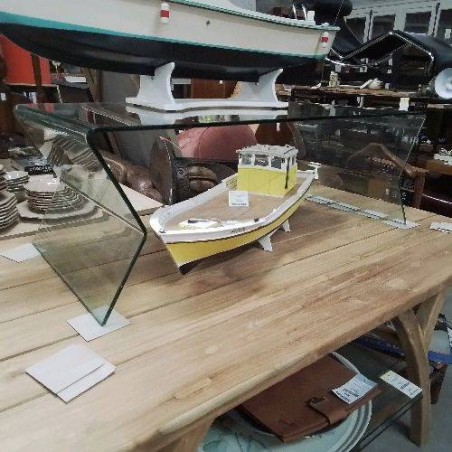 TABLE BASSE DESIGN VERRE