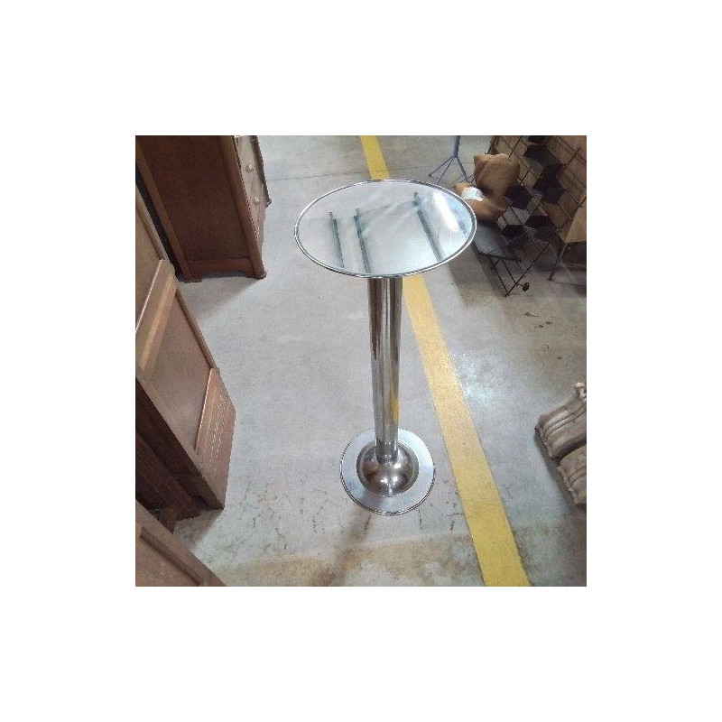 SELLETTE METAL CHROMÉ MIROIR