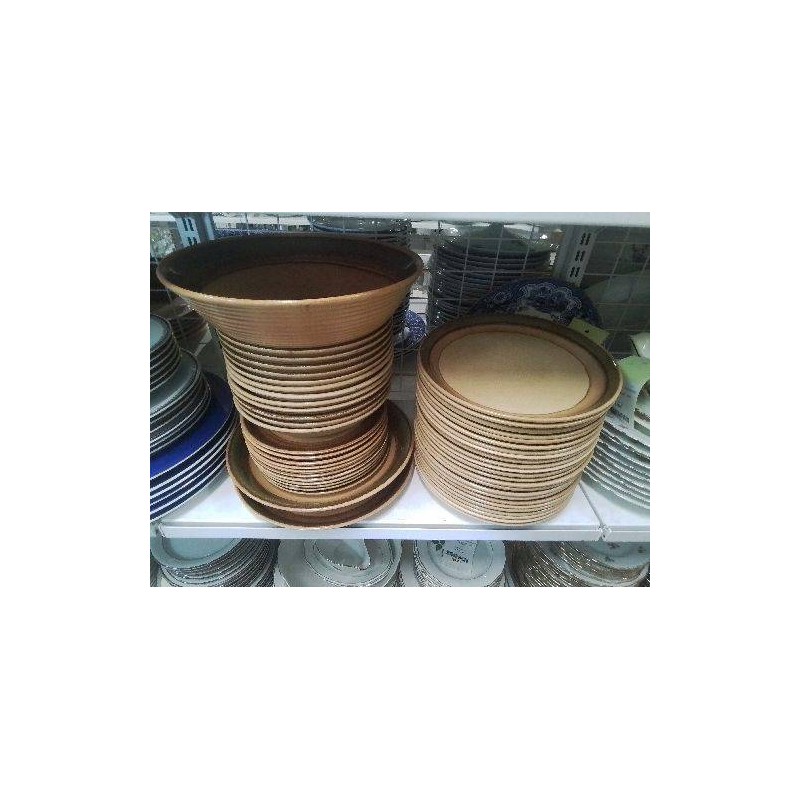 ENS VAISSELLE GRES VINTAGE 50 PIECES