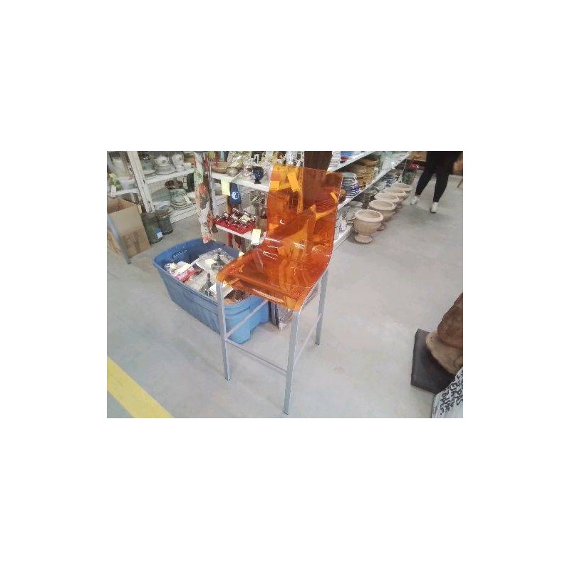 CHAISE HAUTE ORANGE DOMITALIA