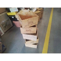 CAISSE VIN PAR 6 VIDE