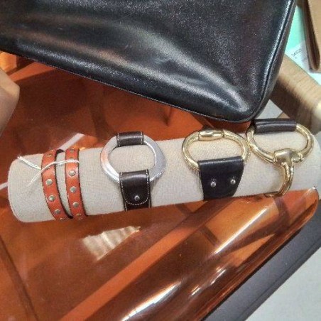 BRACELET CUIR MÉTAL 