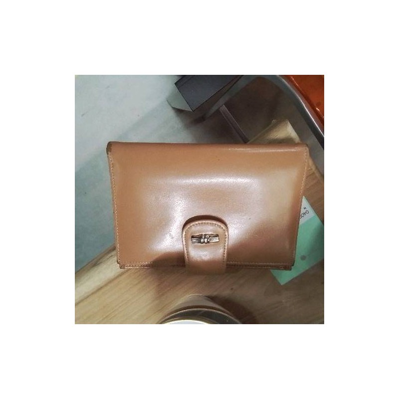 PORTE MONNAIE CUIR LONGCHAMP EN L’ETAT 