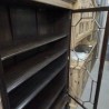 BIBLIOTHÈQUE ACAJOU ANCIEN 2PV +CLÉ D8
