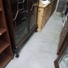 BIBLIOTHÈQUE ACAJOU ANCIEN 2PV +CLÉ D8