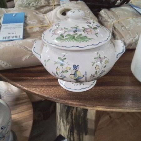 SOUPIÈRE FAIENCE PM BISCAROSSE