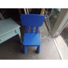 CHAISE ENFANT IKEA BLEU