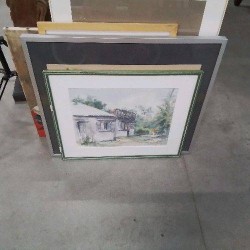AQUARELLE MAISON COURTANT