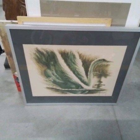 LITHO FEMME VISAGE ST GENIES