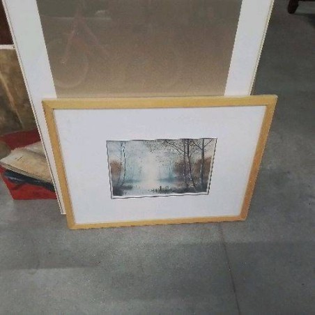 PEINTURE G FIGUIER ARBRES LAC