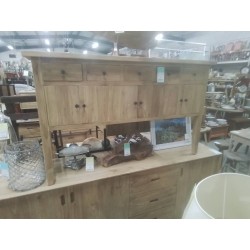 51/MEUBLE TECK 6 TIROIRS 145*40*87 CM