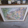 AQUARELLE MAISON FLEURIE 