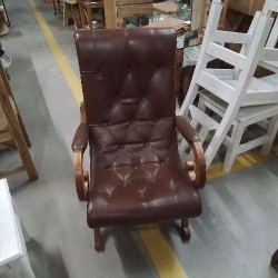 FAUTEUIL CHESTERFIELD VICTORIA CUIR 