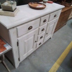 BUFFET PIN BLANC 2P 6T 
