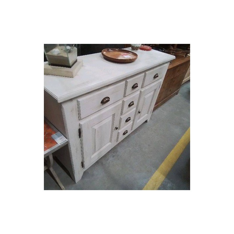 BUFFET PIN BLANC 2P 6T 