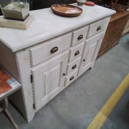 BUFFET PIN BLANC 2P 6T 