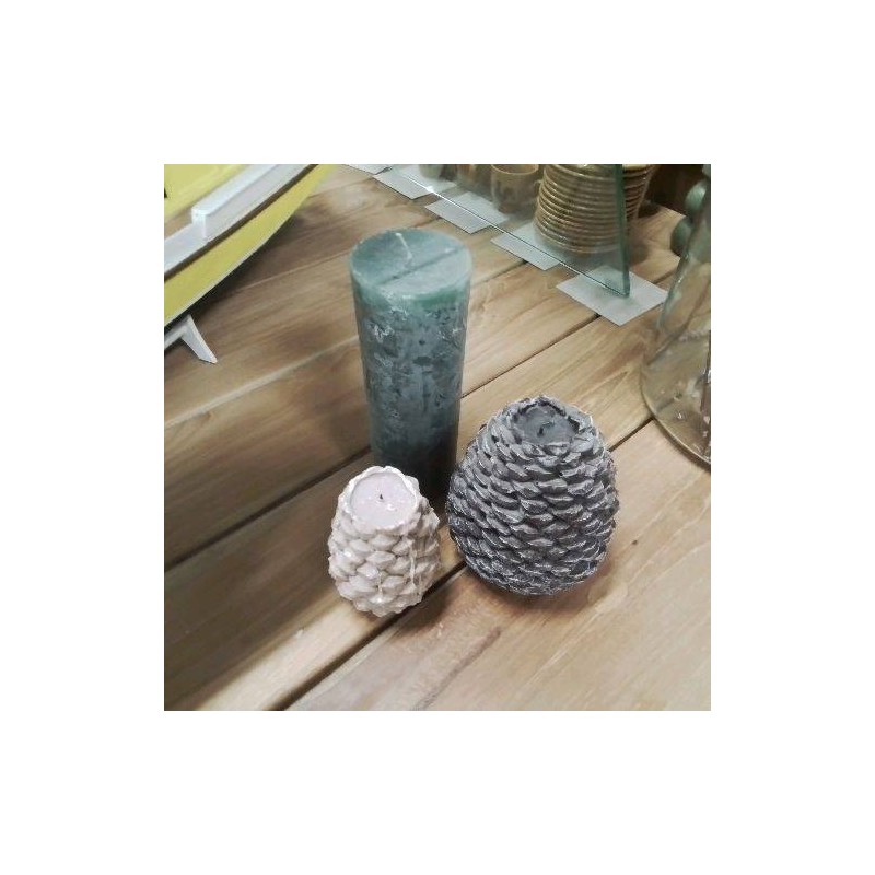 LOT 3 BOUGIES. DÉCO 
