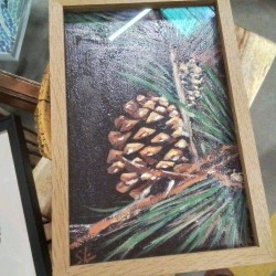 TABLEAU POMME PIN 