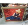 TABLEAU REPRO FEMME LECTURE CHAPEAU 