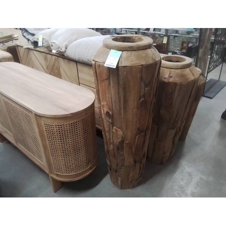 64PM/POT DECO TECK GM 40*25*120 CM
