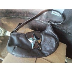 SAC HOBO DESIGN THIERRY MUGLER CHOCOLAT