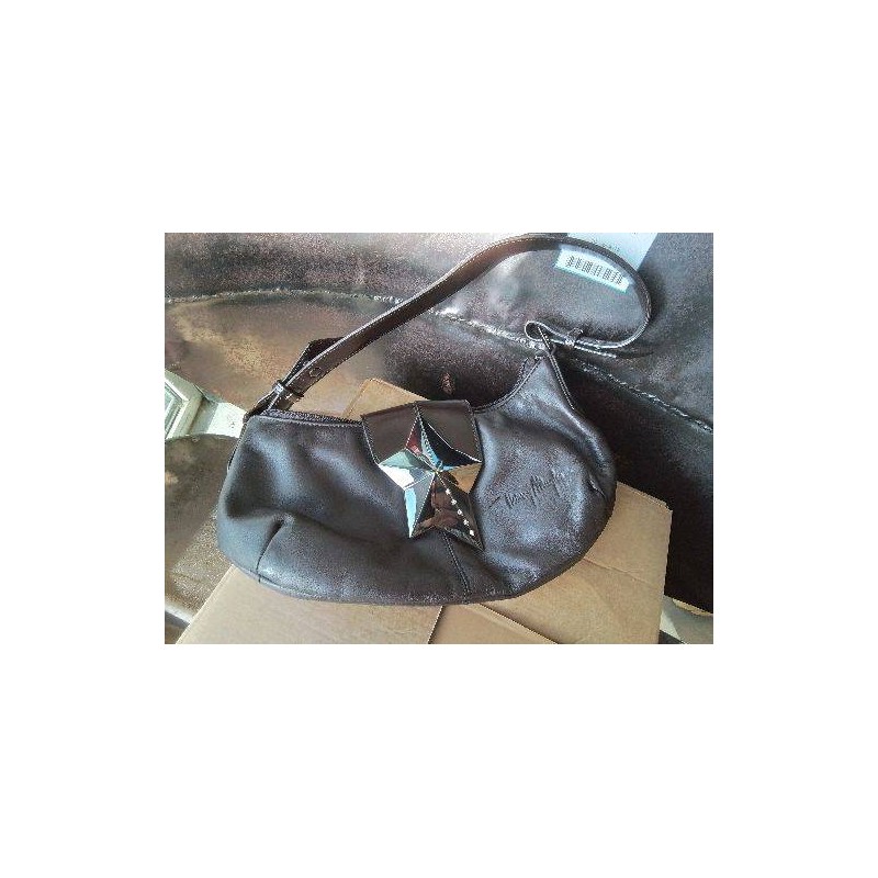 SAC HOBO DESIGN THIERRY MUGLER CHOCOLAT