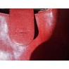 SAC A MAIN CUIR ROUGE 2 POCHETTES LANGO PARIS