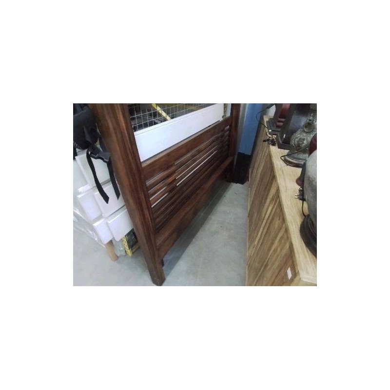 LIT BALDAQUIN PALISSANDRE 160 X 200