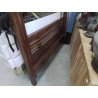 LIT BALDAQUIN PALISSANDRE 160 X 200