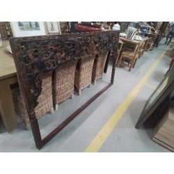 CHASSIS MIROIR ASIATIQUE DRAGONS 198 X 112