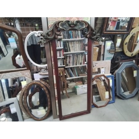 MIROIR ASIATIQUE ANC AVEC OEIL DE PROTECTION