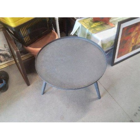 TABLE RONDE MÉTAL JARDIN 3 PIEDS MM