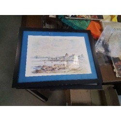 AQUARELLE PAYSAGE JM CATRY