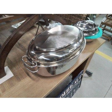 BRASSIÈRE INOX INDUCTION COUVERCLE INOX 