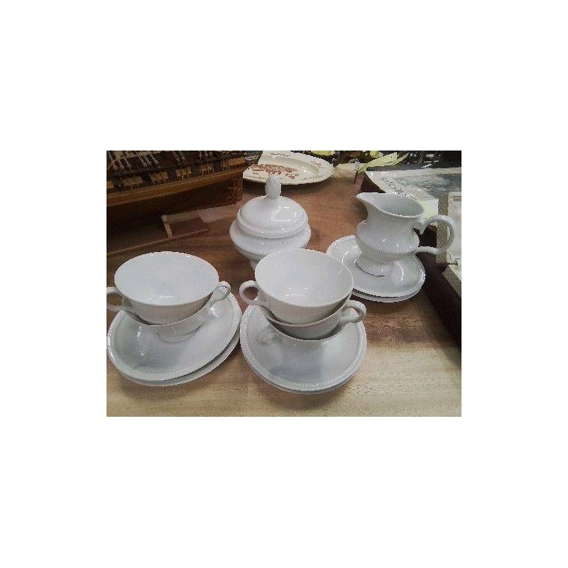 ENS PORCELAINE BLANC