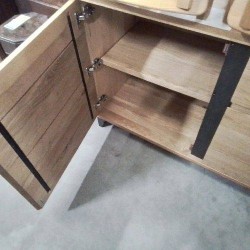 MEUBLE BAS COUL BOIS CLAIR 3P1T 